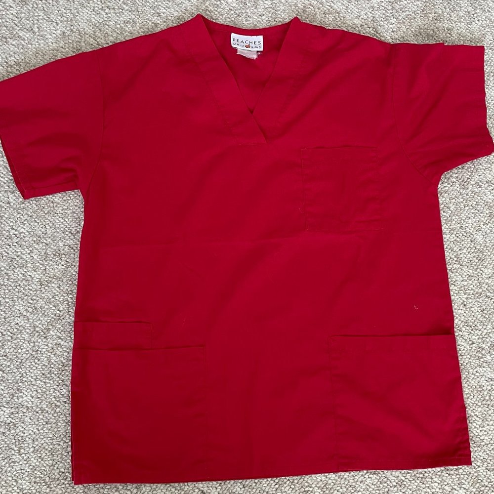 4 Woman Scrubs Tops Size M - Picture 8 of 9